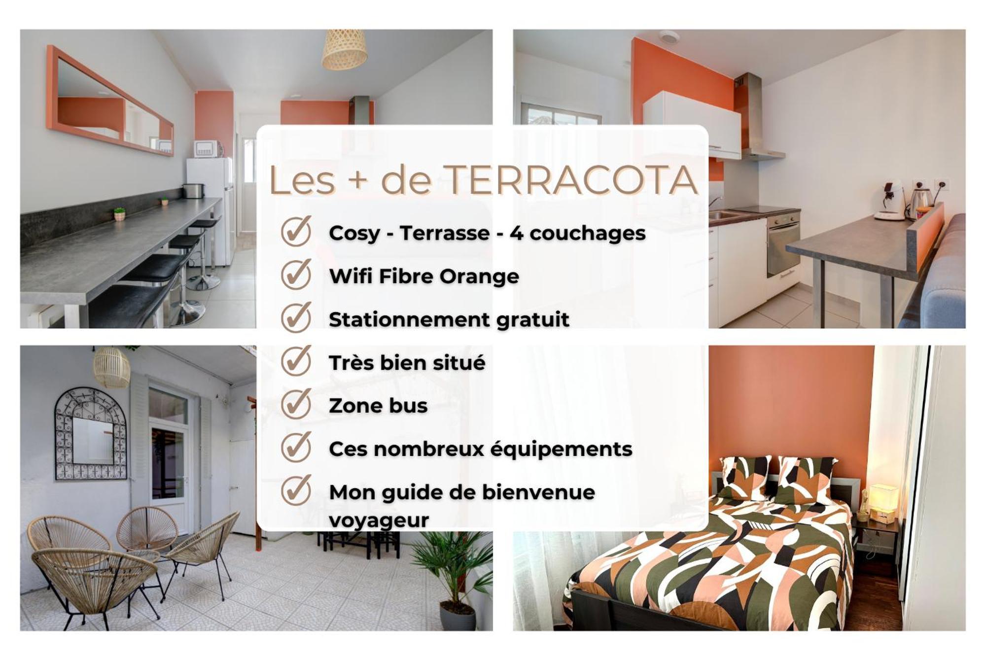 “Le Terracotta” Terrasse -Centre Ville- Cosy Bourg-en-Bresse Exteriér fotografie